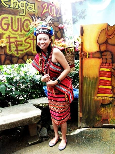 baguio traditional clothes|Fashion in traditional weaves .